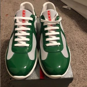Prada cup sneaker size 13